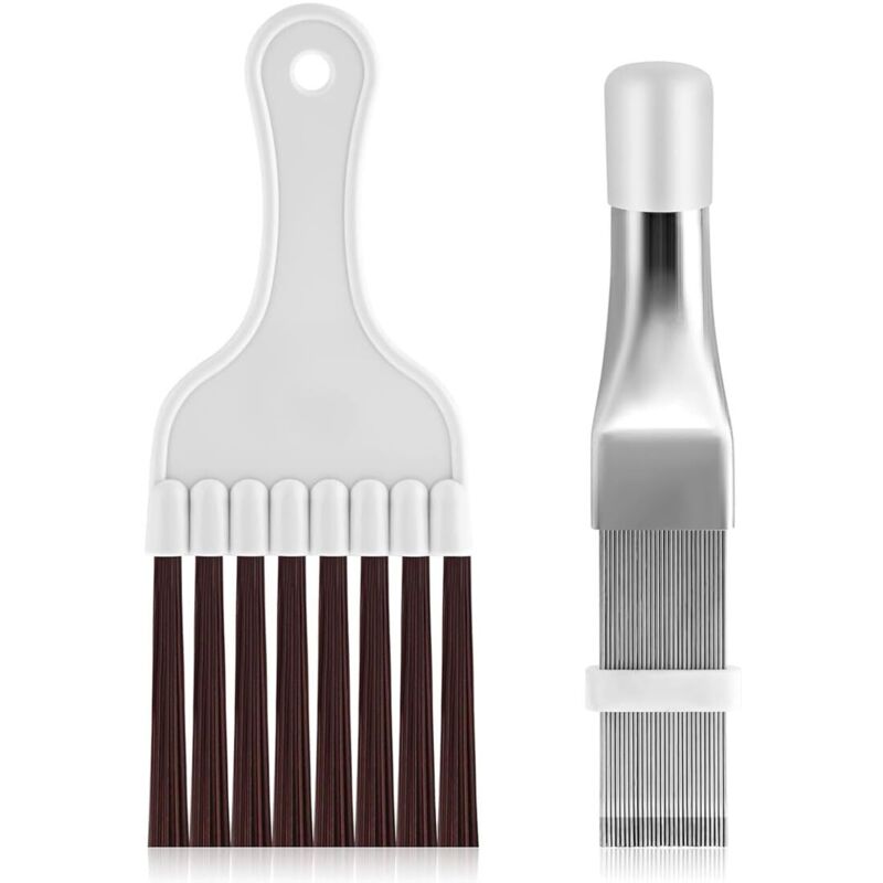 Pack Stainless Steel Dryer Louver Cleaning Combs for Air Conditioners, Radiators