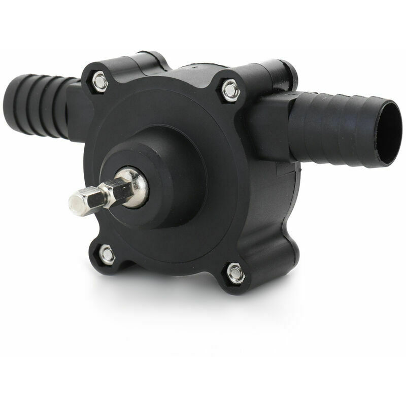 Self-moving suction pump pump caused by black electric drill