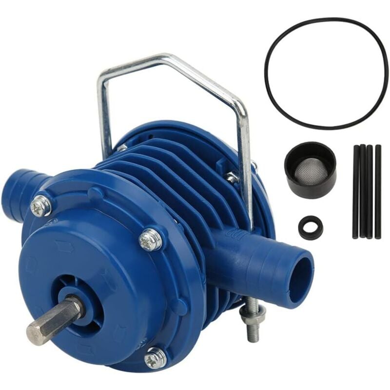 Tinor - Electric Drill Pump, Heavy Duty Hand Drill Electric Water Pump for Home Garden, Portable Self-Priming Centrifugal Water Pump for Oil or