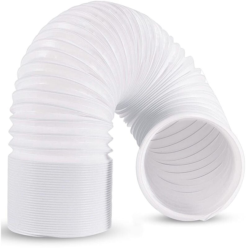 Tinor - Mobile Air Conditioner Hose, 5 Inch Diameter and 200cm Length Air Conditioner Exhaust Hose, Mobile Air Conditioner Duct Extension in pp