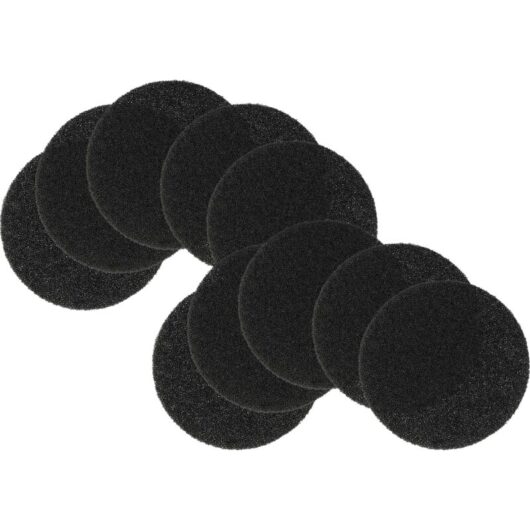 Vhbw - 10x Air Filter G2 Replacement for Junkers 7738112111 for Vent, Condensation Damp Control Ventilator - Black