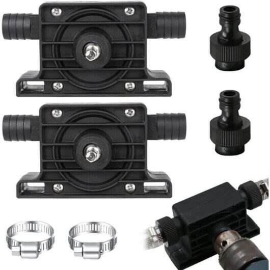 Ymyny - 2pcs Electric Water Pump Mini Water Pump Electric Fuel Pump Water Pump & Accessories Fast Oil Pumping Fuel Pump Water Pumping p mumu