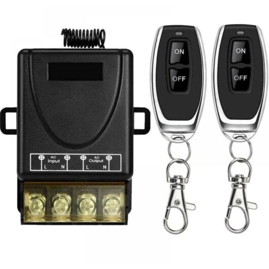 Ymyny - High Power 433Mhz Wireless Remote Control Switch ac 220V/240V/110V 30A rf for Lights, Water Pumps, Home Appliances, Agricultural Irrigation