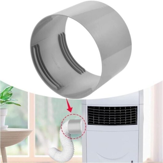 Ymyny - Window Air Conditioner Adapter with Mobile Air Conditioner Hose, Portable Exhaust Hose (130 mm) Air Conditioner Parts and Accessories
