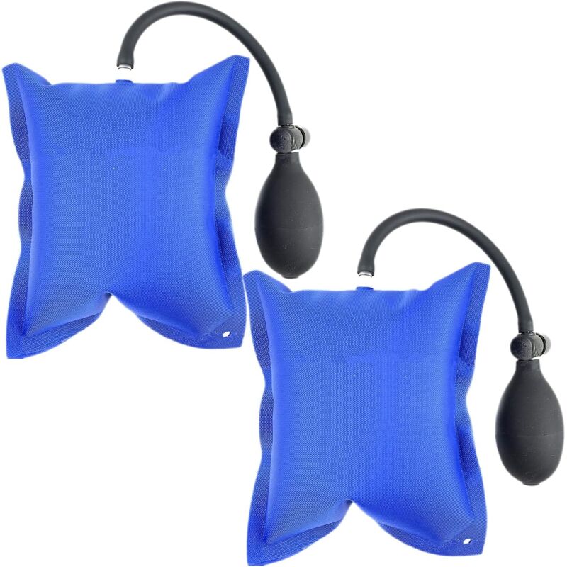 2 Pack Inflatable Door Window Car Mounting Pads - Leveling & Alignment Tool Kit (17x15cm)