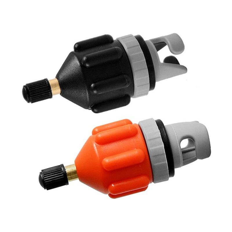 2 x SUP Pump Adapters, Valve Adapter, SUP Valve Adapter, SUP Inflatable Pump Adapter, Portable Inflatable Pump Adapter for Canoe Kayak Inflatable Boat
