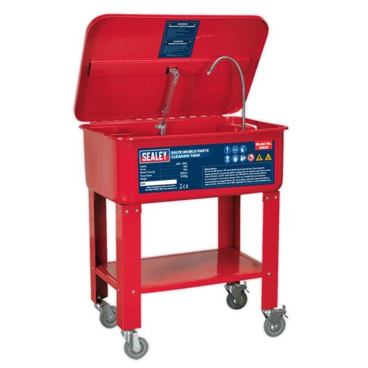 50L Mobile Parts Cleaning Tank