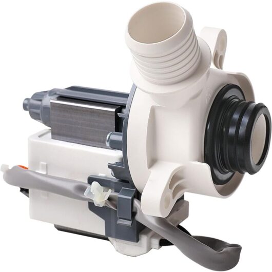 WH23X24178 Washing Machine Drain Pump Compatible with GE and Hotpoint Washing Machines, Universal Electric Washing Machine Replacement Parts GTW, HTW