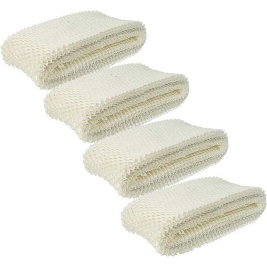 vhbw 4x Replacement Filter compatible with Philips 2000 Serie, HU4802, HU4811, HU4803, HU4803/01, HU4801, HU4801/01 Humidifier, Air Purifier
