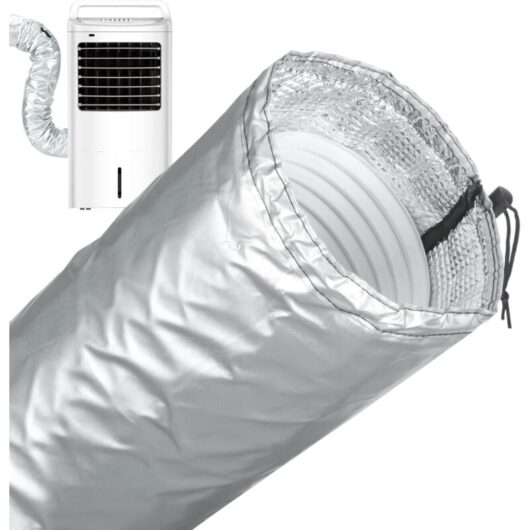Csparkv - Air Conditioning Hose Cover, Portable Air Conditioning Hose Protector Air Conditioner Hose Insulation