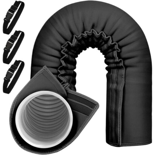 Csparkv - Portable Air Conditioner Pipe Protector Air Conditioner Pipe Insulation - Adjustable Triple Layer Insulating Wrap for Indoor and Outdoor