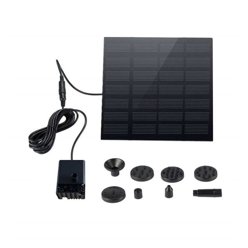Cyslmuk - Sunrain solar pond pump fountain pump solar pump garden fountain water feature fountain pump fountain