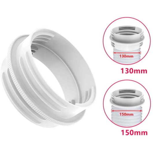 Portable Air Conditioner Exhaust Hose Adapter: Internal and External Interface for Mobile Air Conditioners (150mm/130mm)