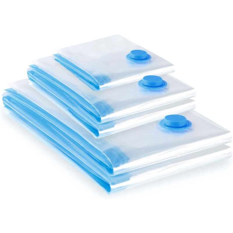 Tinor - Vacuum Bag for Clothes Vacuum Cleaner, Pack of 5 (2L 80x60 + 2M 70x50 + 1S 60x40) Vacuum Storage Bag