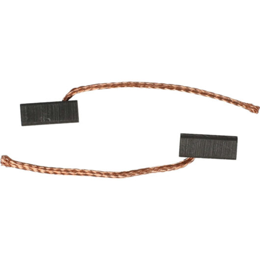 Vhbw - 2x Carbon Brush 10 x 4 x 4 mm for fan / roller shutter and door operators / blower unit / motor / air conditioner / generator