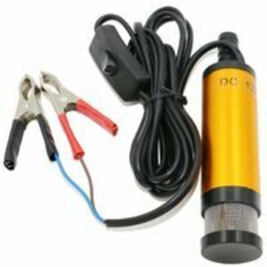 12V submersible pump for pumping water, diesel, 38mm fuel transfer pump, oil, water, diesel, electric submersible pump, DC gasoline pump, diesel pump