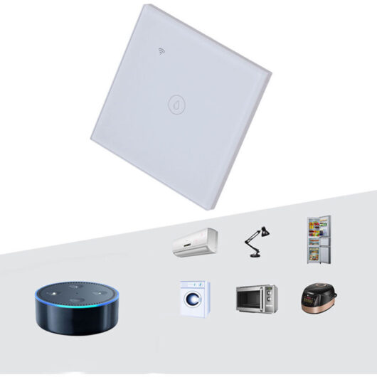 2.4GHz Smart WiFi Switch for Tuya Remote Control Timer Switch for Water Heater Pump AC100-240V 40A High Power--
