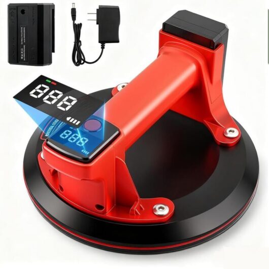 200kg Electric Vacuum Cleaner Cordless Vacuum Cleaner with Batteries, LCD Screen, and Automatic Suction Function for Tile, Granite, and Glass