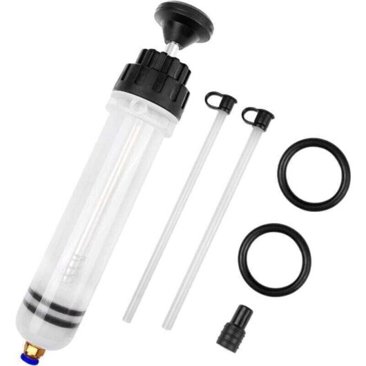 200ml oil suction syringe, brake fluid syringe, oil fluid extractor, fluid extractor and filling pump, coolant...