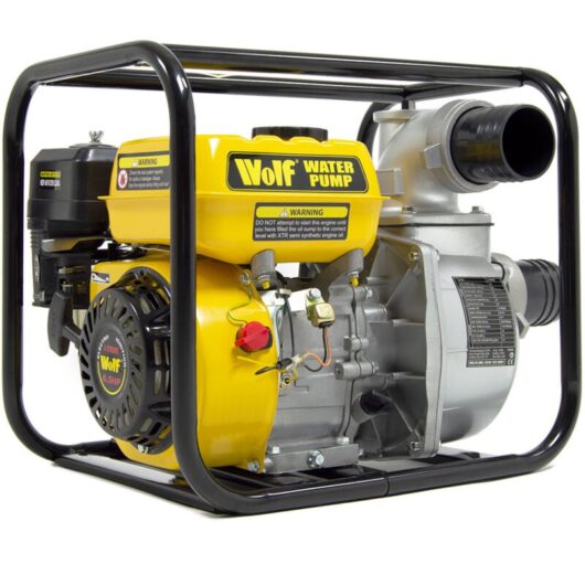 3" Petrol Water Pump Wolf 6.5 HP, Self-Priming