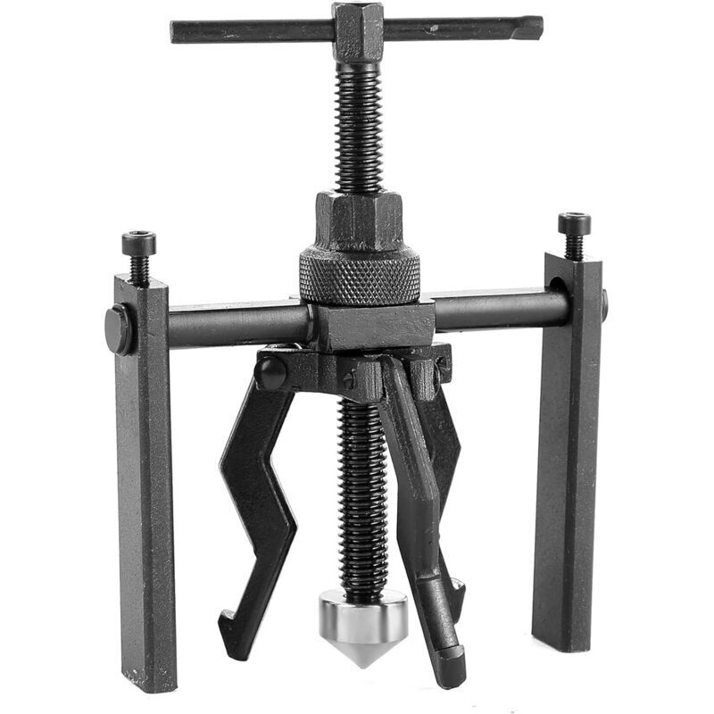 3-jaw internal bearing puller. Check the bearing puller.