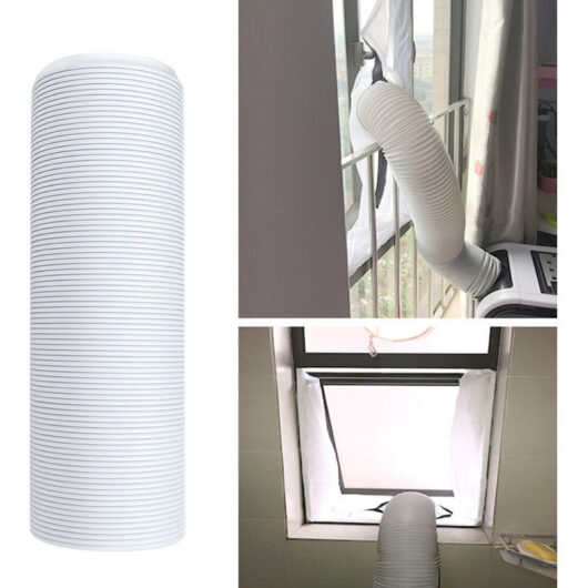 Air conditioner exhaust hose, 1.5M exhaust hose, universal portable air conditioner hose kit, 150mm diameter, suitable for air conditioner