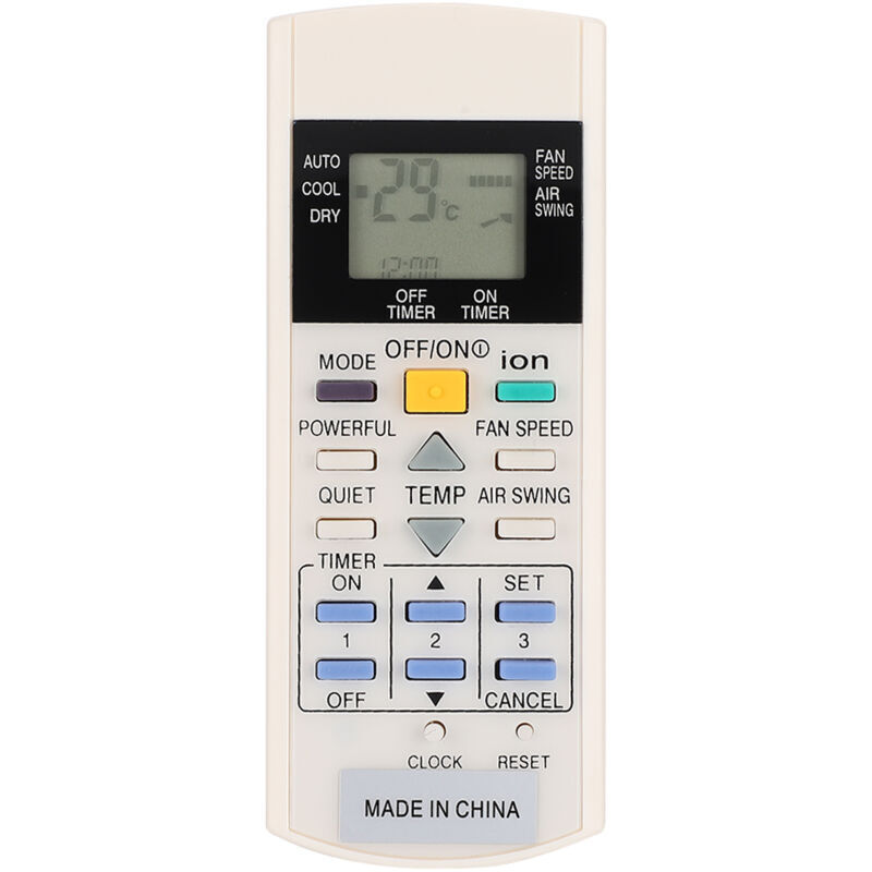 Air conditioner remote control replacement accessory for A75C3299 A75C2600