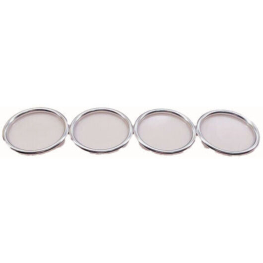 Audi A1 A1 Air Conditioning Vent Ring Protective Trim Aluminum 14-17 Silver