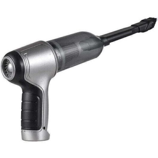 Cordless Handheld Car Vacuum Cleaner with Mini Hand Pump and Powerful 19,000Pa Suction Power, USB Charging Function, for Pet Hair, Dust, Gravel and