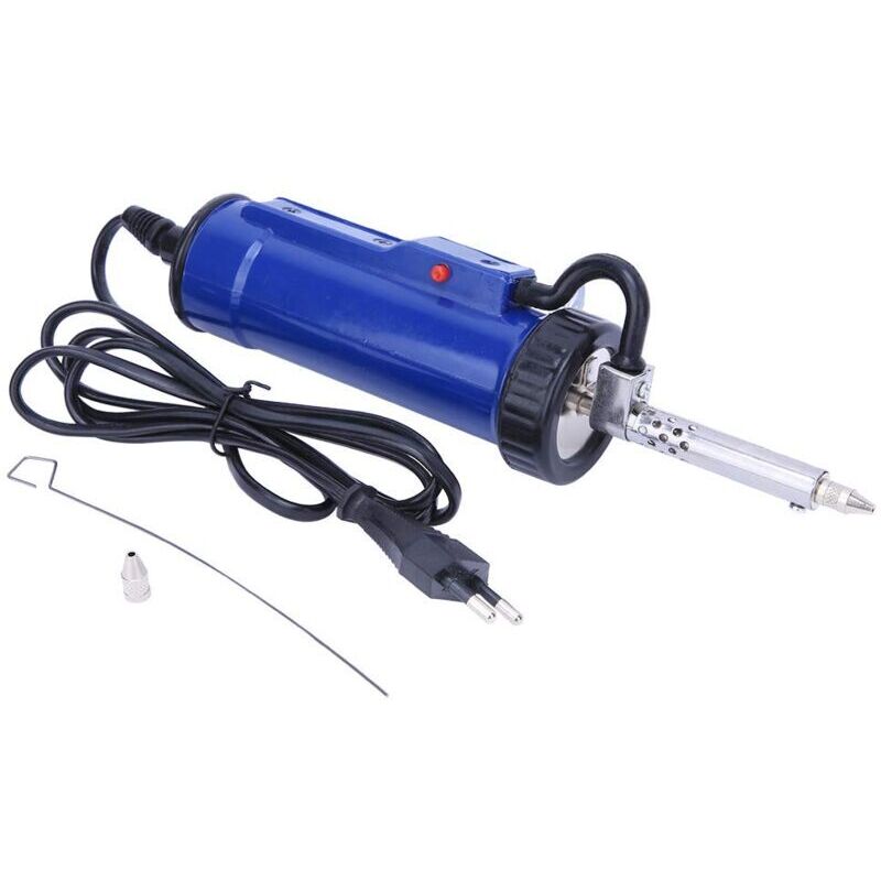 Desoldering Pump, ADT-3 30W Fully Automatic Electric Soldering Suction Cup, Automatic Tin Suction Cup Pump, EU Plug 250V
