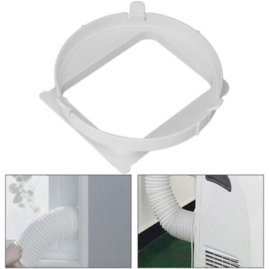 Exhaust Hose Adapter, ABS Exhaust Hose Fitting for Air Conditioners for Office Use with Midea 1P KY35 A Portable Air Conditioner