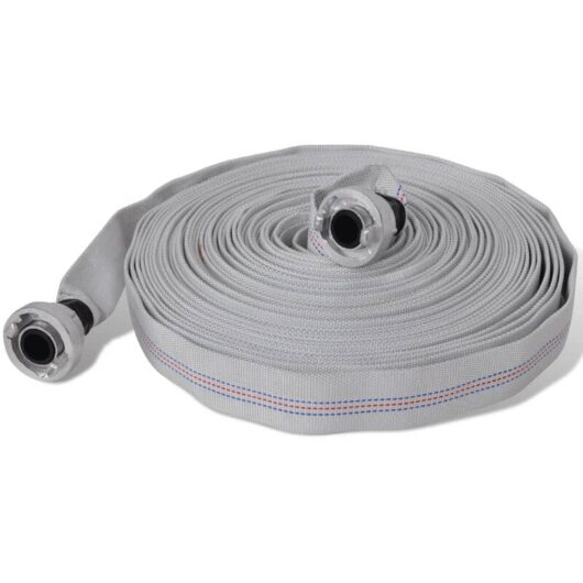 Fire Hose Flat Hose 30 m with D-Storz Couplings 1 Inch Vidaxl