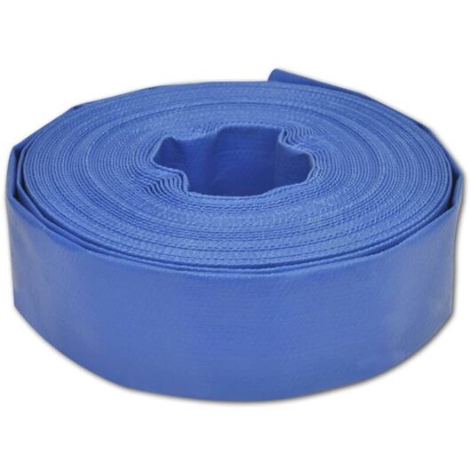 Flat Hose 25 m 2' pvc Water Delivery Vidaxl