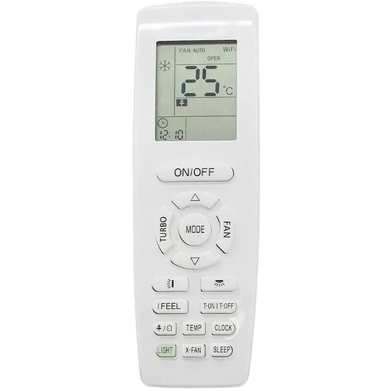 GREE YAP1F Air Conditioner Remote Control (Replacement Part)