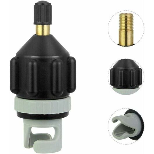 Kayak Pump Adapter Inflation Nozzle Compressor Accessory Inflator Equipment for Inflatable SUP Paddleboard Inflatable Boat Kayak