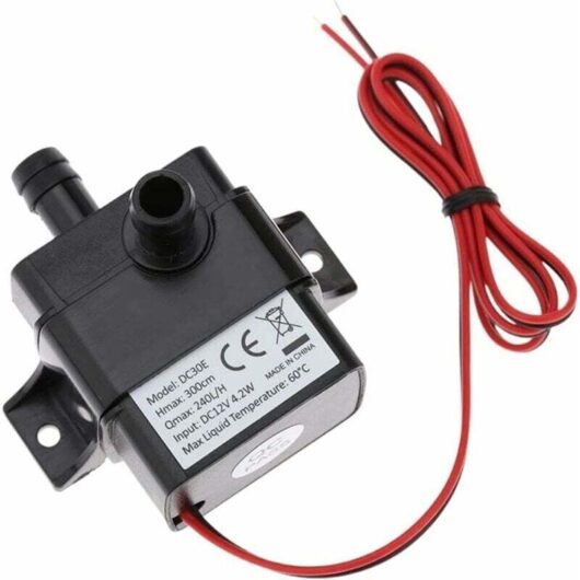 Large, small pumps: Micro-Micro DC 12V pump pump, Computer-Wasserkühlungs-Umwälzpumpe, DC12V 3M