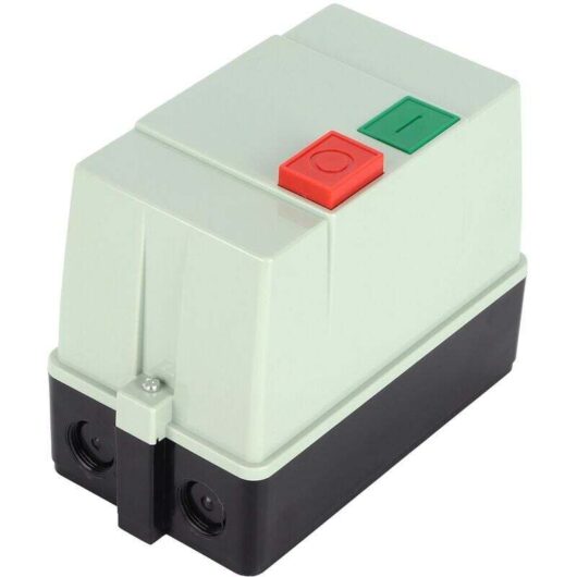 Magnetic Starter for Three-Phase Asynchronous Motor, AC 380V 25-32A Magnetic Switch with Overload/Phase Loss/Phase Failure Protection - Starting