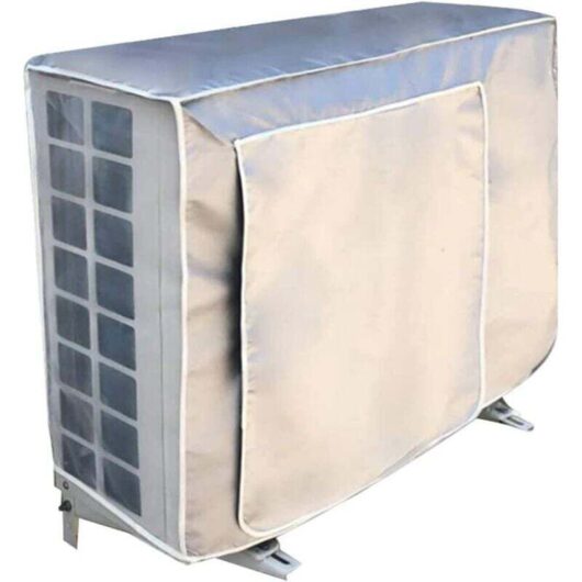 Outdoor Air Conditioner Cover, Heat Pump Cover, Universal Air Conditioner Motor Cover, Dustproof, 1054075cm