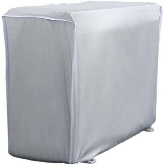 Outdoor air conditioner cover, waterproof, dustproof and snowproof protective cover (86x32x56cm)