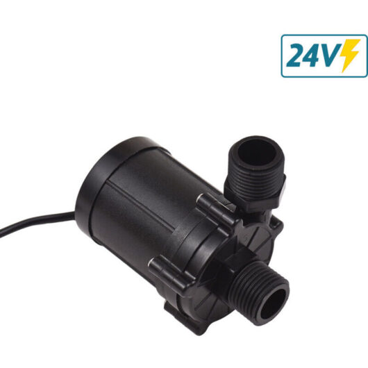 Pompe à eau submersible DC 24V 90 Degrees Low Noise Mini Immersion Pump 12m Lift Brushless Motor 700L/H Boost Water Pump for Desktop Dishwasher /