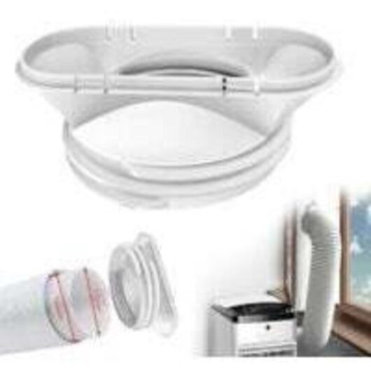 Portable air conditioner hose kit, extendable air conditioner ventilation hose extension kit, exhaust hose for air conditioner, dehumidifier and
