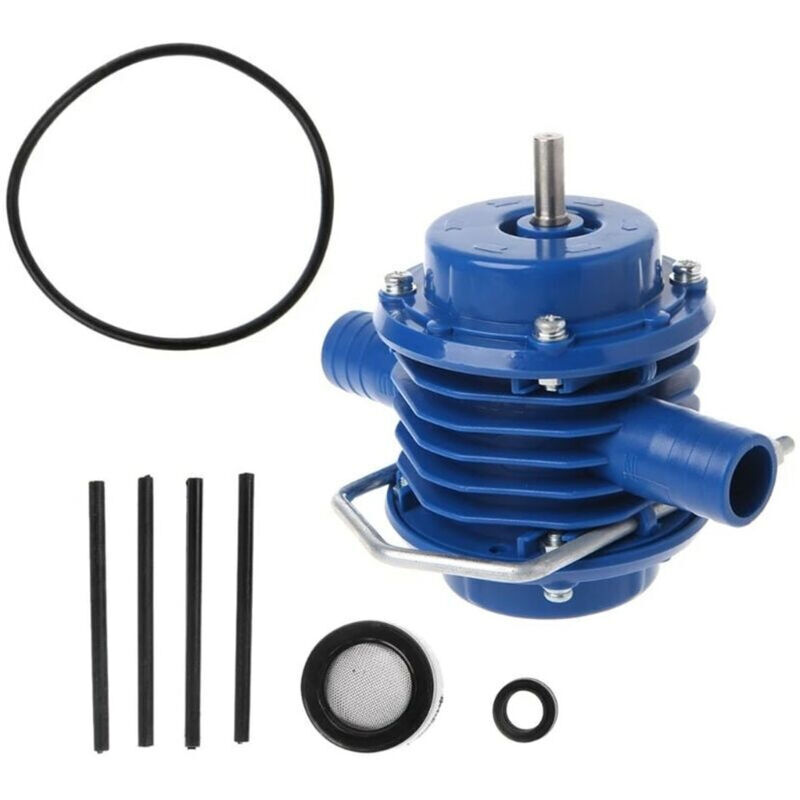 Priming pump for portable electric drill, for home use, gardening, high-pressure centrifugal pump for boats (1 piece)
