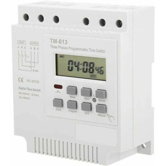 Programmable Timer - 380V Timer TM-163 Timer switch for 350v-420v AC three-phase motor,