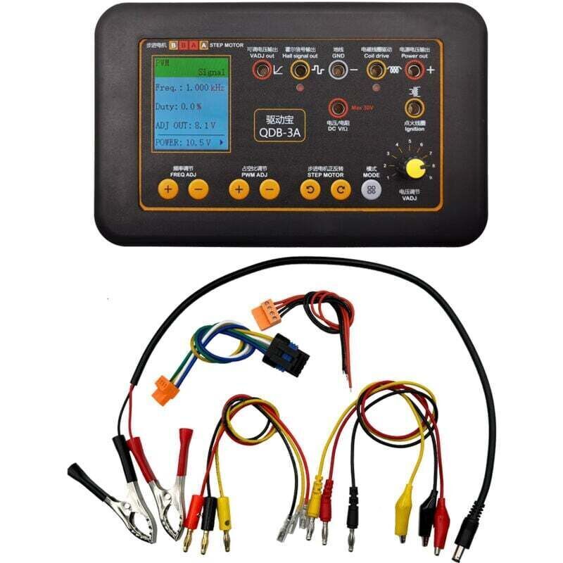QDB-3A automotive ignition coil tester, injector solenoid valves, idle air control valve, car fault detector,