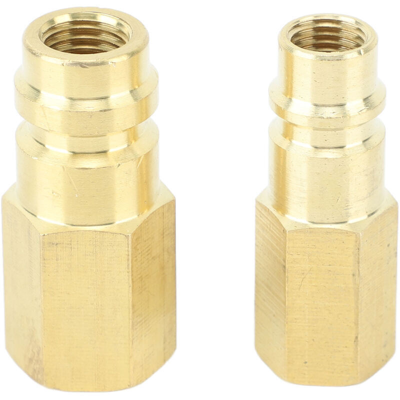 R134A Air Conditioner Connector, 1/4" SAE Adapter, R134A Air Conditioner Connector for Refrigerant System