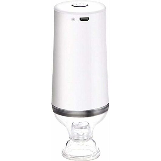 Rechargeable electric air pump, portable USB rechargeable, vacuum pump with 1200 mAh battery, ultra-mini automatic suction pump for vacuum sealing