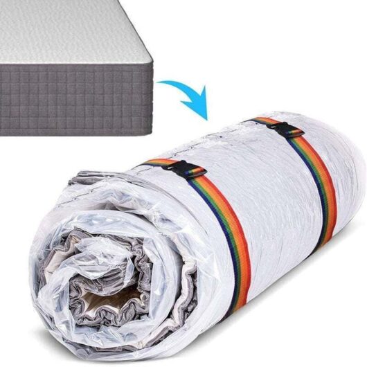 Vacuum storage bags for changing mats - Mattress storage bags - Space-saving vacuum storage bags for extra-large latex/sponge mattresses (size: 130 x
