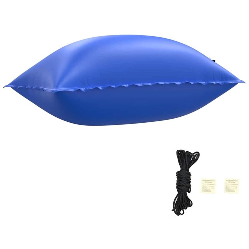 Winter Pool Pillow Blue 380 x 180 x 140 cm PVC vidaXL