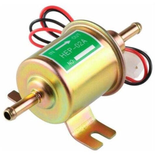 o-Universal electric fuel pump for gas and diesel 12 V HEP-02A HEP02A Universal low pressure electric fuel pump OEM HEP-02A 12 V for the majority of