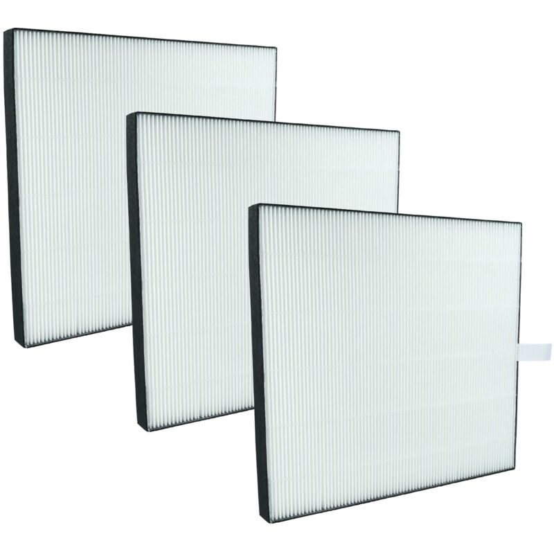 vhbw 3x HEPA Filter Replacement for Sharp FZ-F30HFE, F30L-H for Air Cleaner - Spare Air Filter
